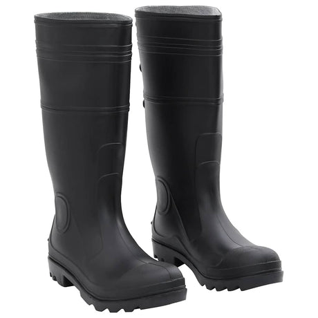 Buty przeciwdeszczowe VidaXL rozmiar 43, PCV, czarne