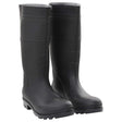 Buty przeciwdeszczowe VidaXL rozmiar 44, PCV, czarne