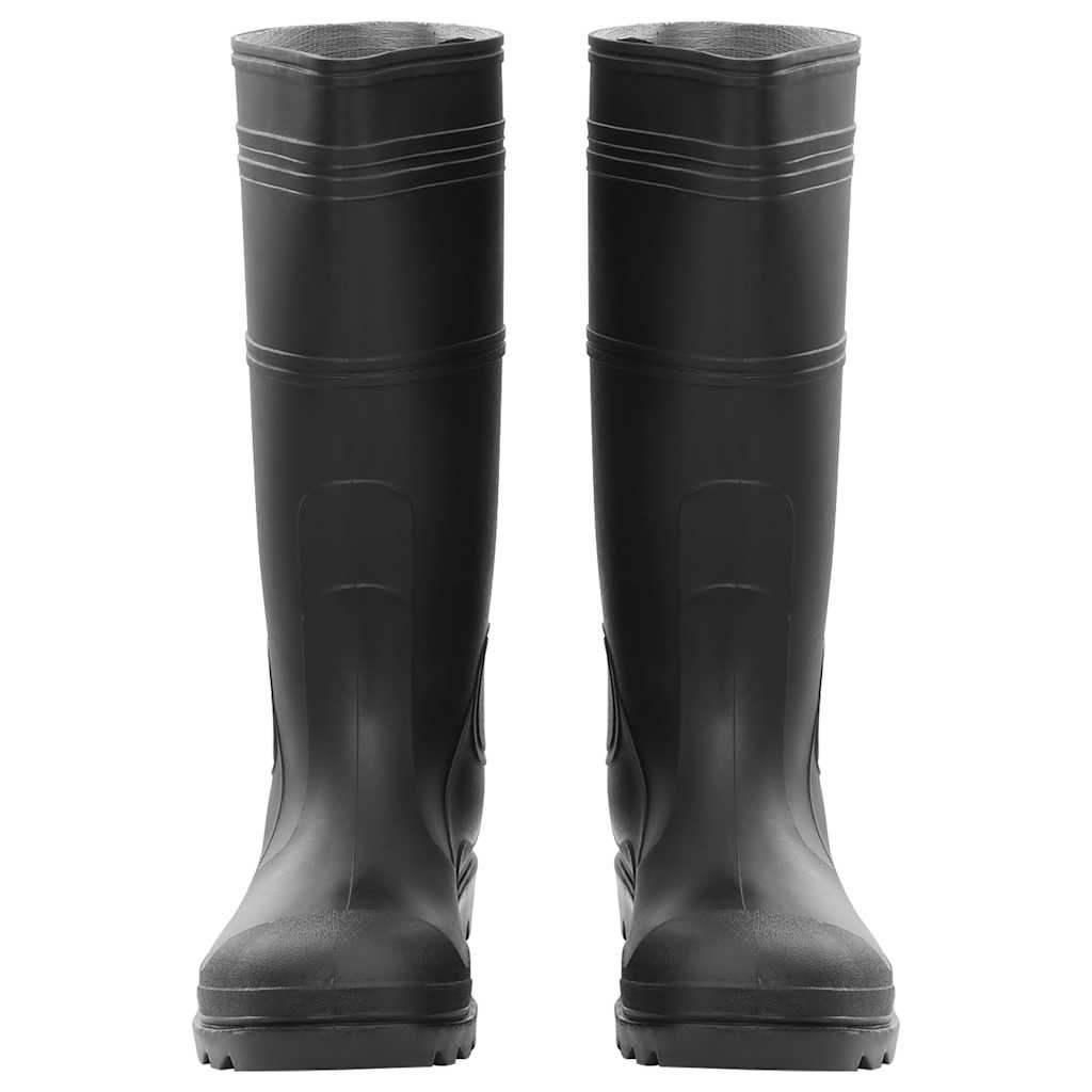 Buty przeciwdeszczowe VidaXL rozmiar 44, PCV, czarne