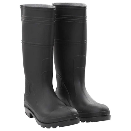 Buty przeciwdeszczowe VidaXL rozmiar 45, PCV, czarne