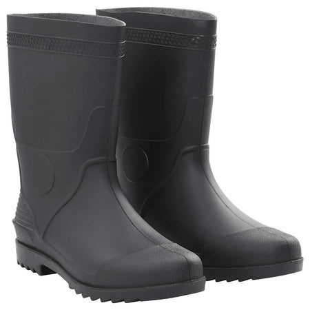 Buty przeciwdeszczowe VidaXL rozmiar 46, PCV, czarne