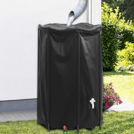 Zbiornik na wodę VidaXL z kranem, składany, 1000 l, PCV