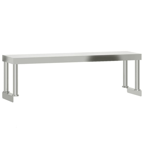 Podwyższenie Vidaxx do stołu roboczego 110x30x35 cm ze stali nierdzewnej