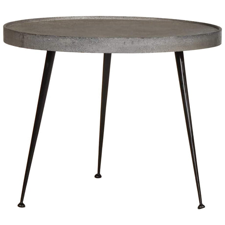 Vidaxl salontafel 2 stuks zilverkleurig bewerkt hout