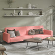 Vidaxl slaapbank 2-zits fluweel roze