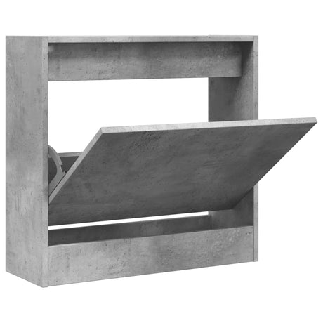 Szafka na buty Vidaxx 60x21x57 cm z drewna konstrukcyjnego, betonu, szara