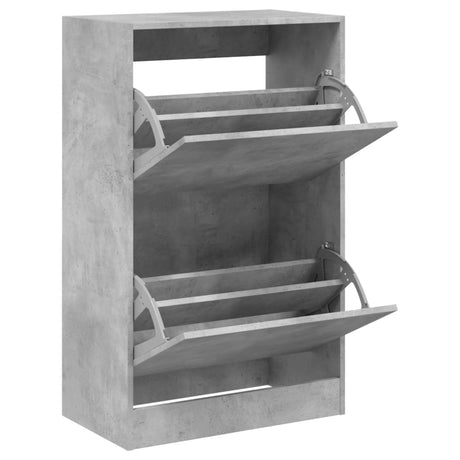Szafka na buty Vidaxx 60x34x96,5 cm drewno konstrukcyjne, beton szary