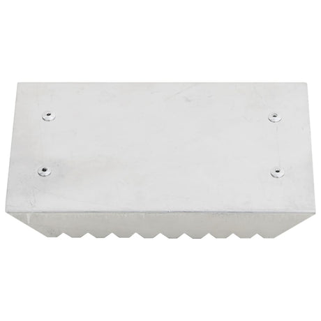VidaXL grzebienie curry, 3 szt., aluminiowe, w kolorze srebrnym
