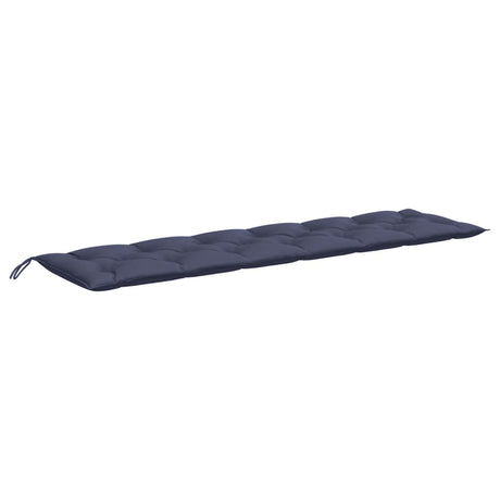 Poduszka na ławkę ogrodową Vidaxx 200x50x7 cm tkanina oxford granatowa
