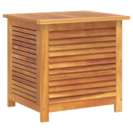 Vidaxl tuinbox met jaloezieën 60x50x56 cm massief acaciahout