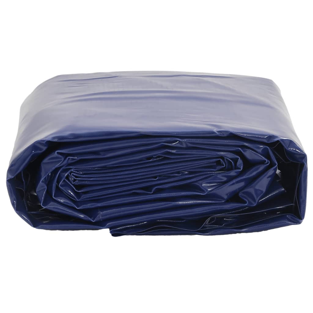 Plandeka VidaXL 650 g m² 6x8 m niebieska