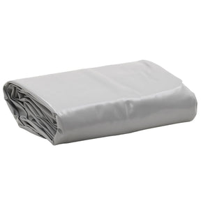 Plandeka Vidaxl 650 g m² ø 4 m szara