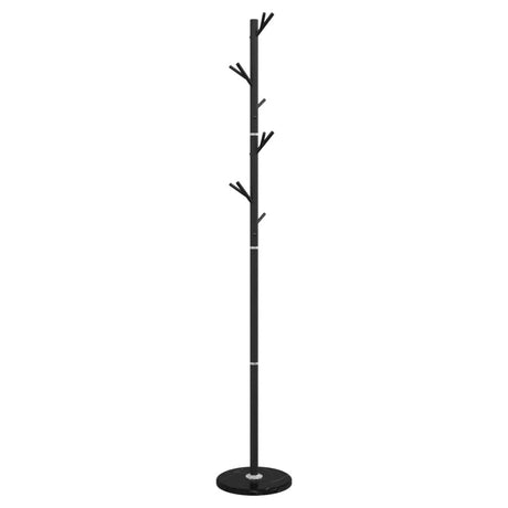 Wieszak VidaXL 175 cm, żelazny, malowany proszkowo, czarny