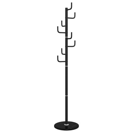 Wieszak VidaXL 183 cm, żelazny, malowany proszkowo, czarny