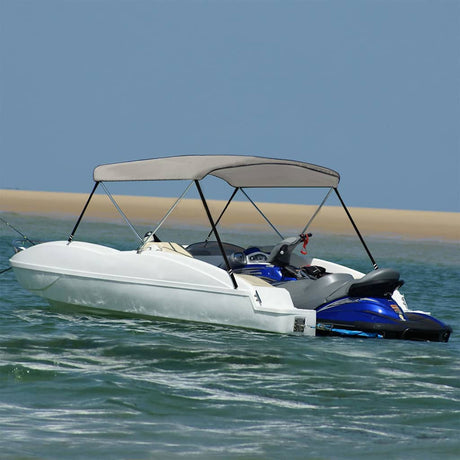 Bimini VidaXL 2 łuki, 150x120x110 cm, szare