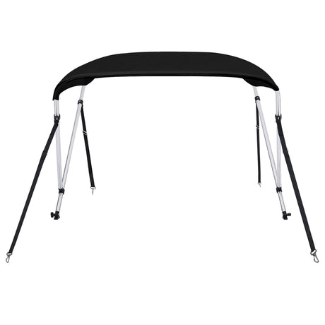 Bimini VidaXL 2 łuki, 180x130x110 cm, czarne