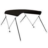 Bimini VidaXL 2 łuki, 180x150x110 cm, czarne