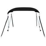 Bimini VidaXL 2 łuki, 180x150x110 cm, czarne