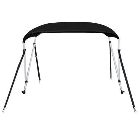 Bimini VidaXL 2 łuki, 180x150x110 cm, czarne