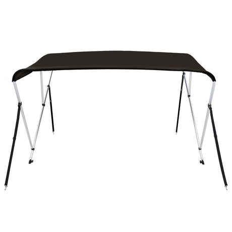 Bimini VidaXL 3 łuki, 183x140x137 cm, czarne