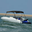Bimini VidaXL 3 łuki, 183x140x137 cm, czarne