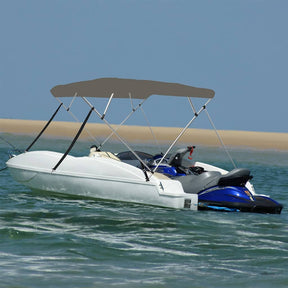 Bimini VidaXL 4 łuki, 243x210x137 cm, szare
