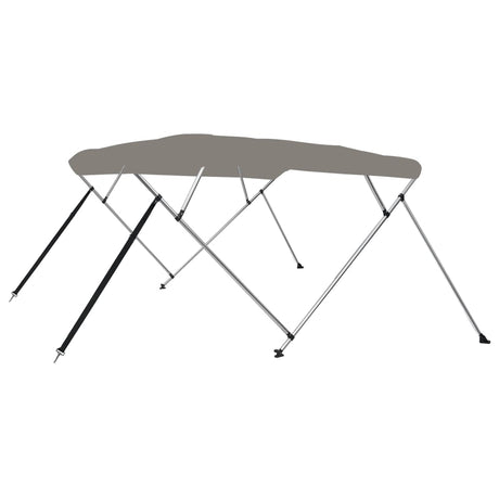 Bimini VidaXL 4 łuki, 243x244x137 cm, szare