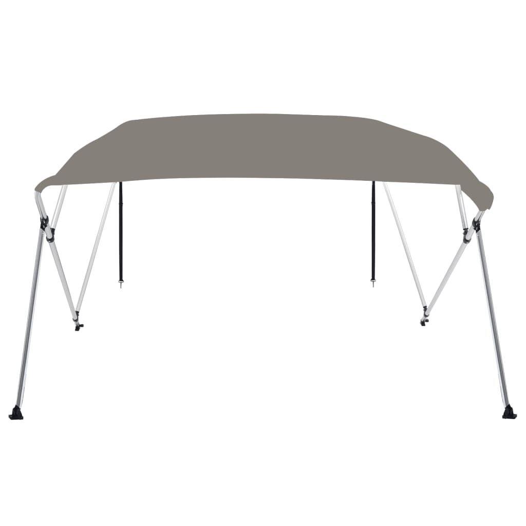 Bimini VidaXL 4 łuki, 243x244x137 cm, szare