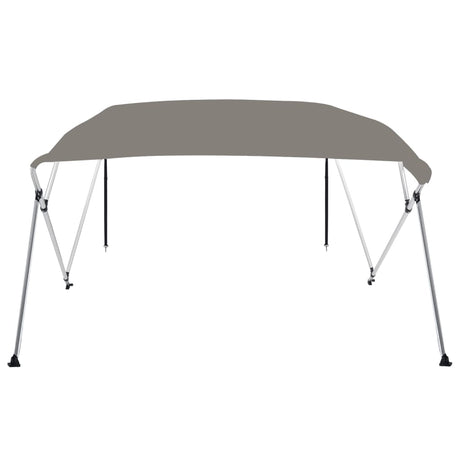 Bimini VidaXL 4 łuki, 243x244x137 cm, szare