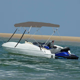 Bimini VidaXL 4 łuki, 243x244x137 cm, szare