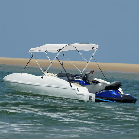 Bimini VidaXL górne 3 łuki ze ściankami bocznymi 183x(170-182)x137 cm