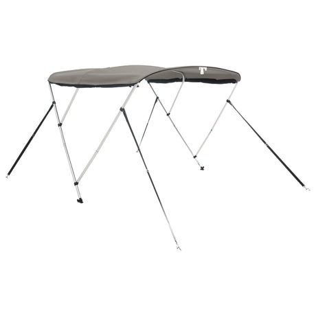 Bimini VidaXL górne 3 łuki ze ścianami bocznymi z siatki 183x(154-167)x137 cm