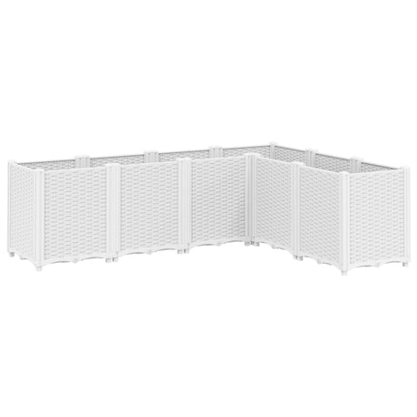 Sadzarka Vidaxx 160x120x53 cm polipropylen biała
