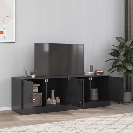 Vidaxl tv-meubelen 2 st 67x39x44 cm staal zwart