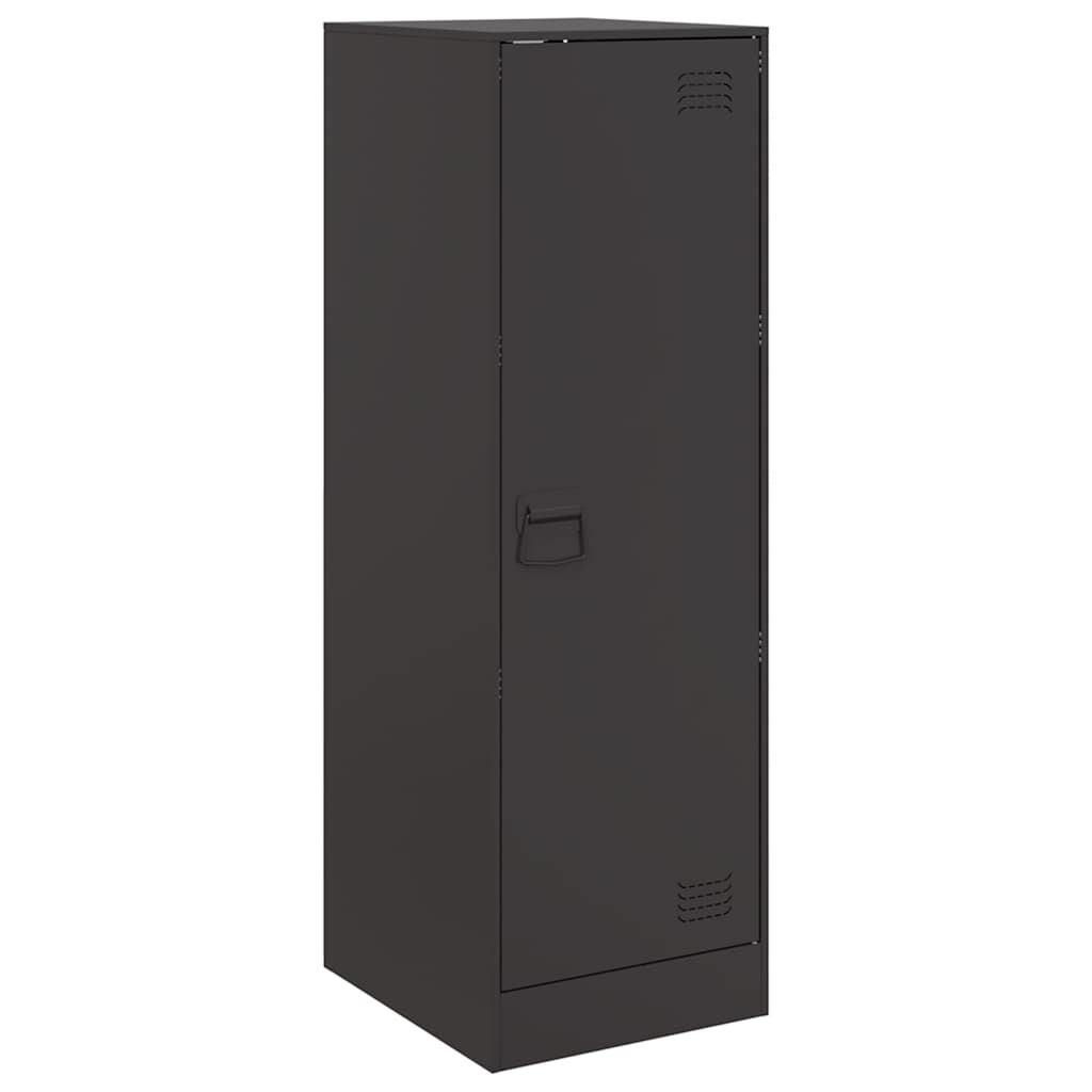 Vidaxl dressoir 34,5x39x107 cm staal zwart