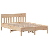 Vidaxl bedframe zonder matras massief grenenhout 150x200 cm