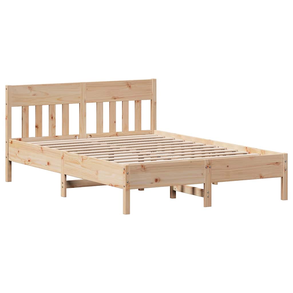 Vidaxl bedframe zonder matras massief grenenhout 120x200 cm
