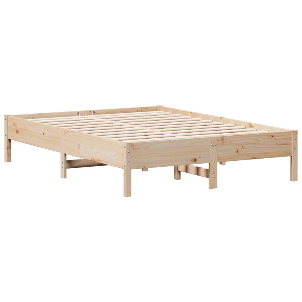 Vidaxl bedframe zonder matras massief grenenhout 120x190 cm