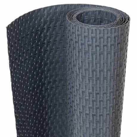 Parawan balkonowy Vidaxx 300x80 cm polirattan antracyt