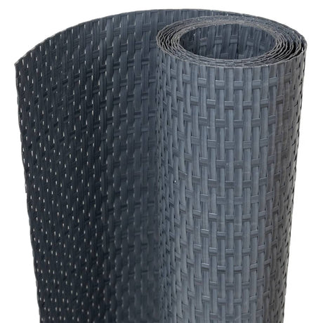 Parawan balkonowy Vidaxx 600x90 cm polirattan antracyt