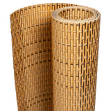 Parawan balkonowy Vidaxx 600x80 cm polirattan jasnobrązowy