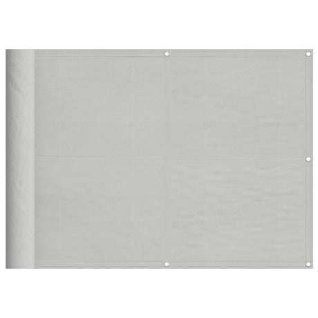 Vidaxl balkonscherm 75x800 cm 100% oxford polyester lichtgrijs