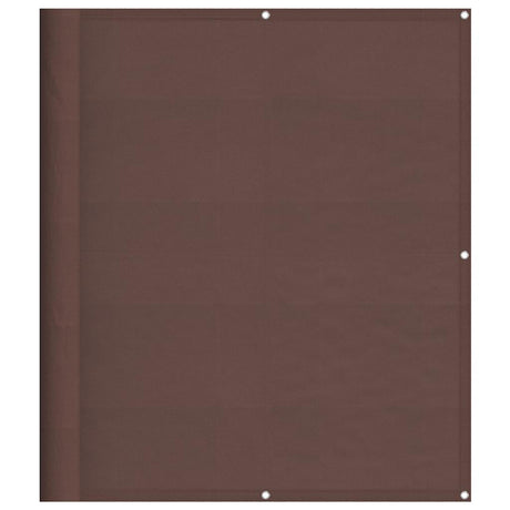 Parawan balkonowy Vidaxx 120x800 cm 100% poliester oxford brązowy