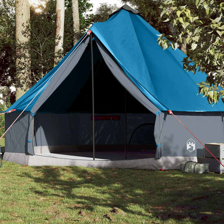 Namiot tipi Vidaxl dla rodziny 10 osób, wodoodporny, niebieski
