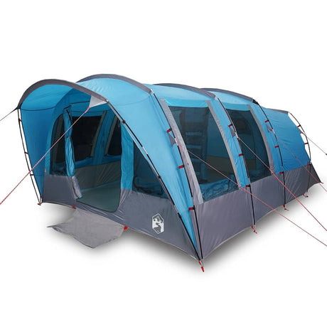 Vidaxl tunneltent voor gezin 8-persoons waterdicht blauw
