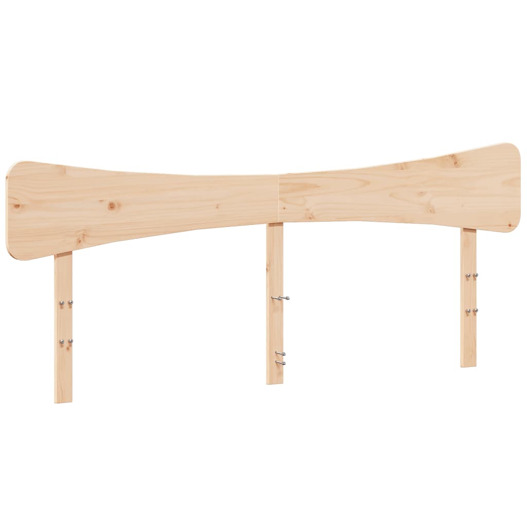 Vidaxl hoofdbord 200 cm massief grenenhout