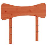Vidaxl hoofdbord 90 cm massief grenenhout wasbruin