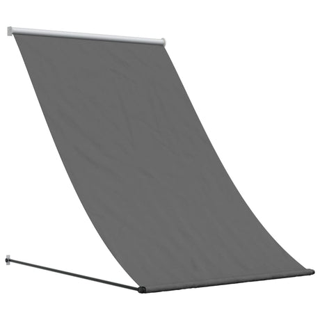 Markiza rozkładana Vidaxx 100x150 cm z tkaniny i stali w kolorze antracytowym