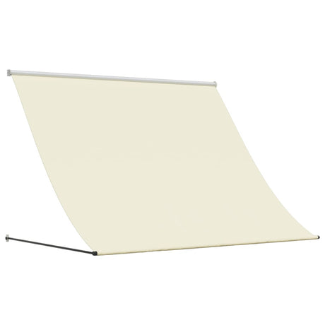 Markiza rozkładana Vidaxx 200x150 cm z tkaniny i stali w kolorze kremowym