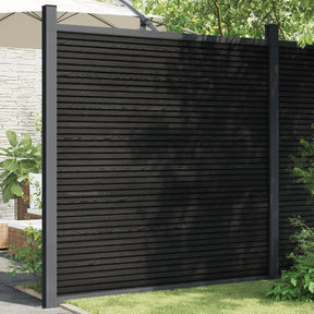 VidaXL Panel ogrodzeniowy 180x186 cm HKC szary